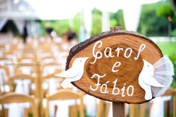 Casamento Carol e Fábio Local: Sitio Meio do Mato